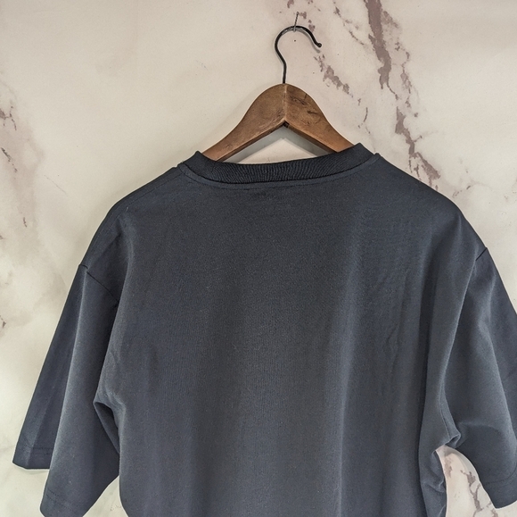 Everlane T Shirt Mens Medium Black Short Sleeve The Premium Weight Tee - Picture 7 of 14